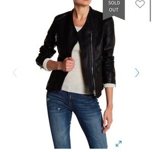 Blank NYC faux leather jacket XS